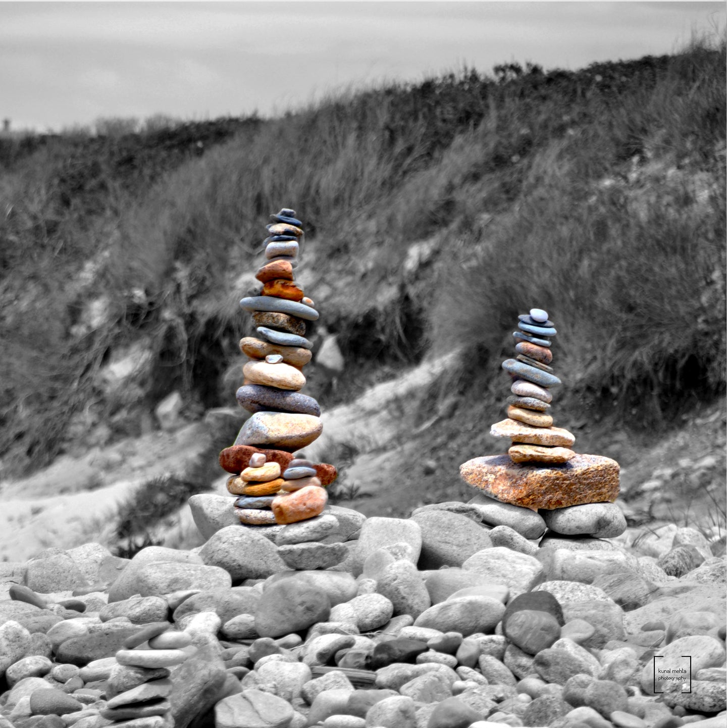 Pebble Cairns